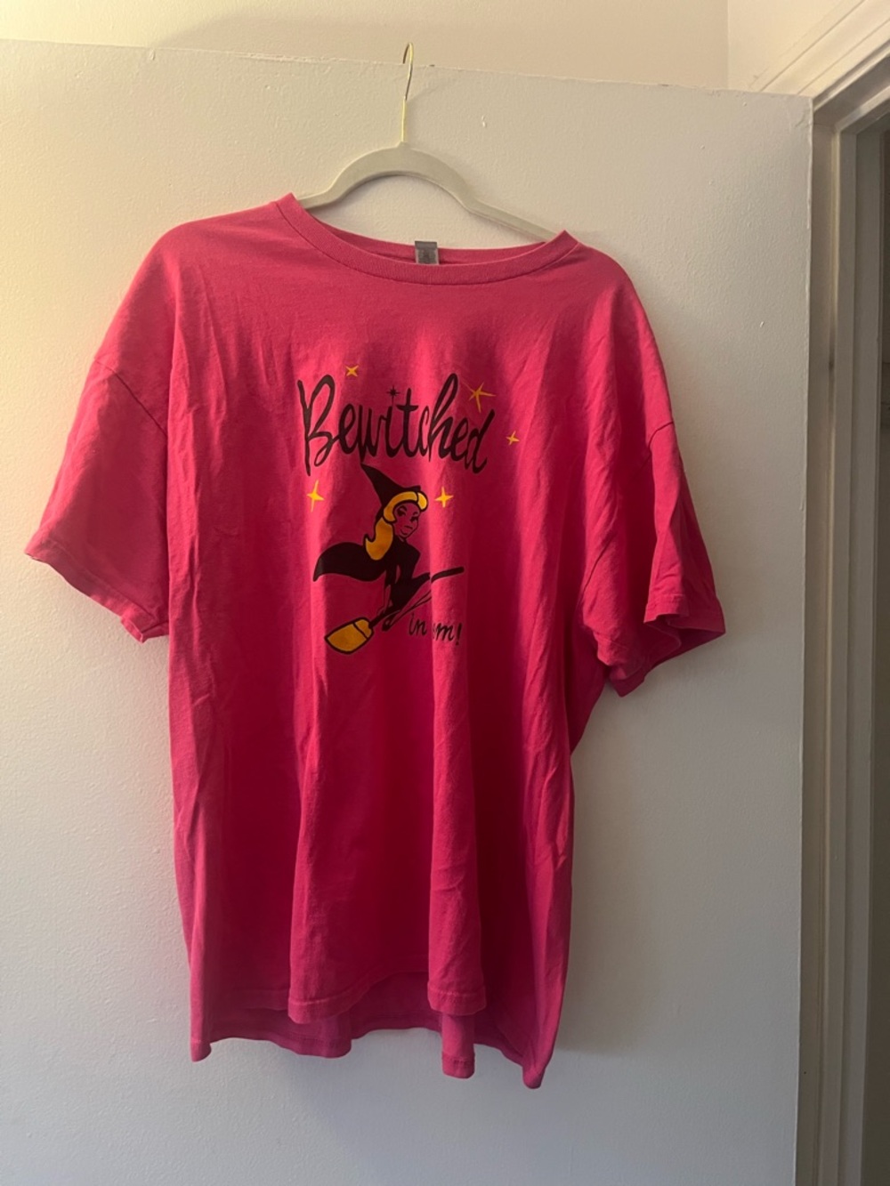 Pink "Bewitched" Graphic Tee